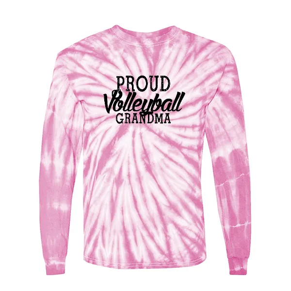 Long Sleeve Shirts Volleyball Grandma