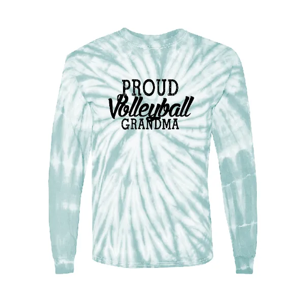 Long Sleeve Shirts Volleyball Grandma