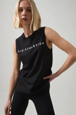 Longline Logo Tank