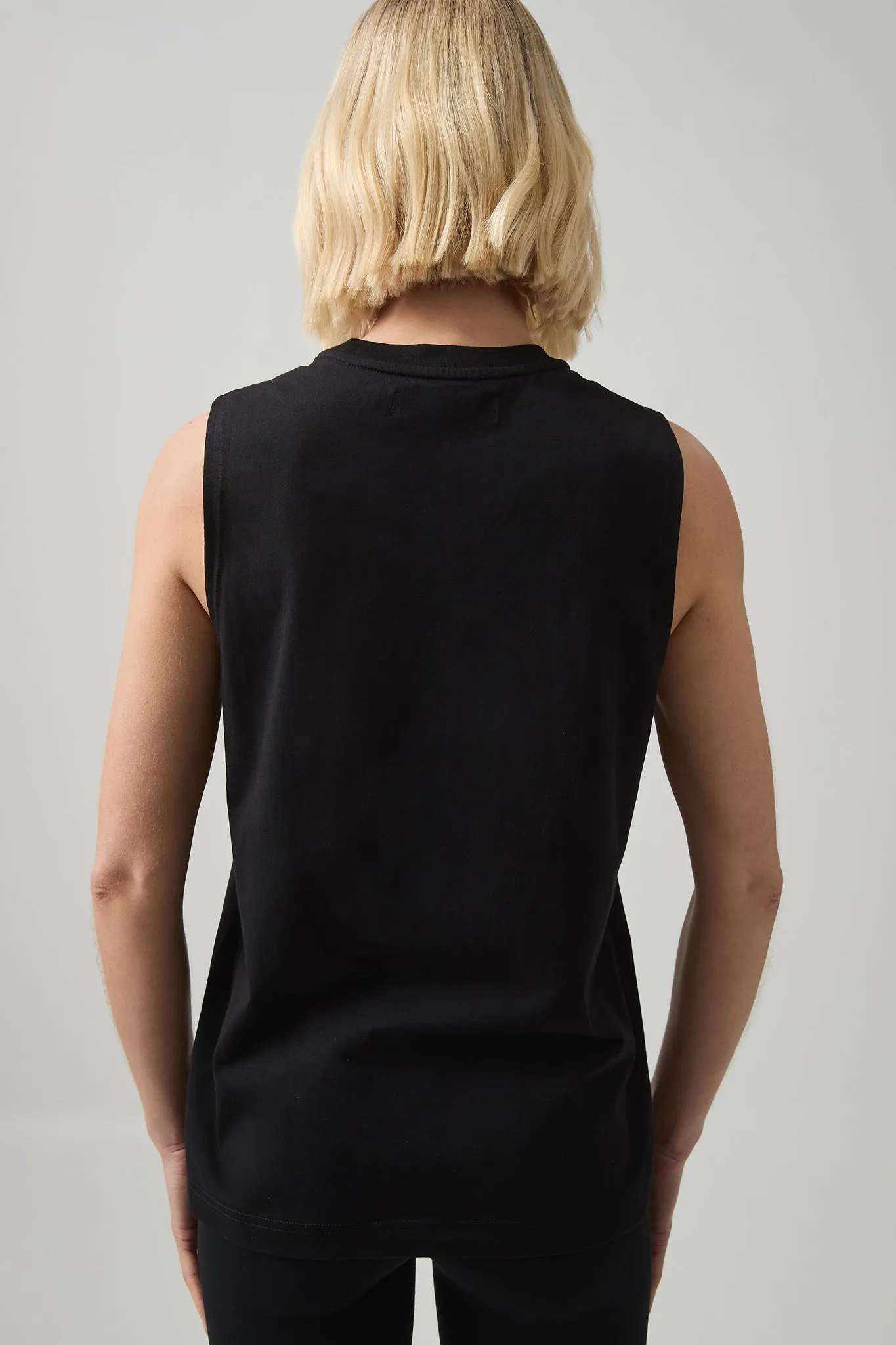 Longline Logo Tank