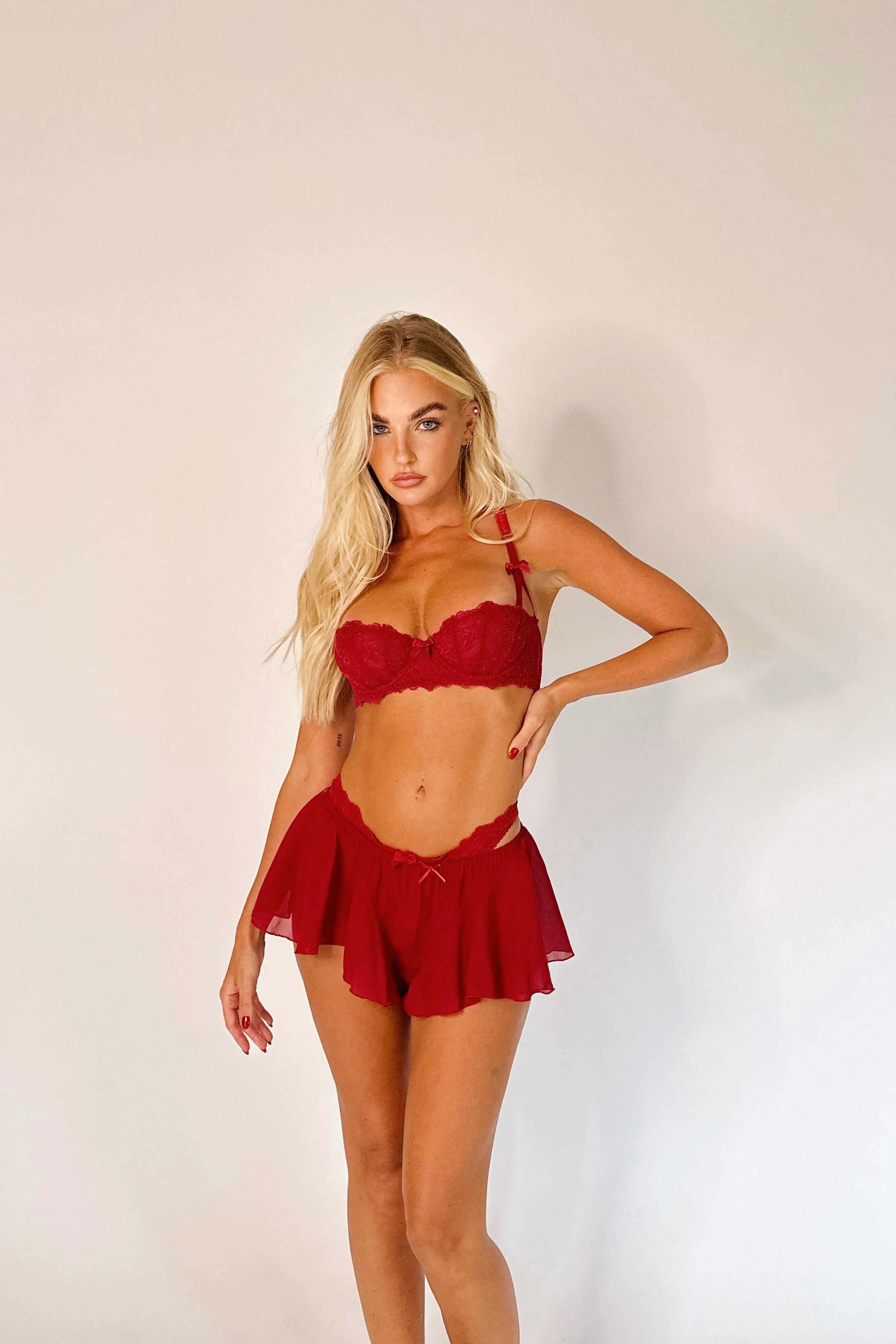 Louella Red 2 Piece Set