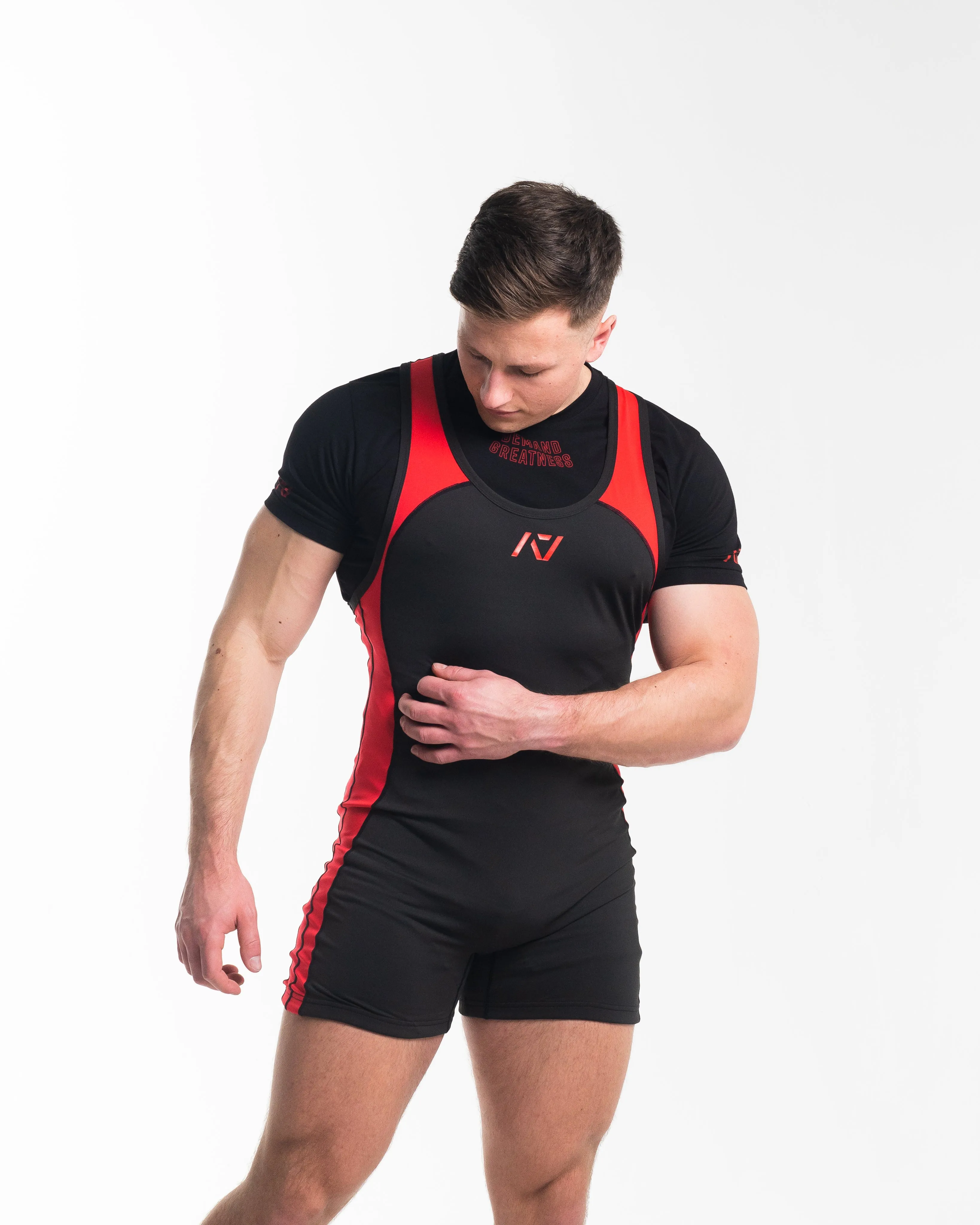 Luno Men's Singlet - Red Dawn