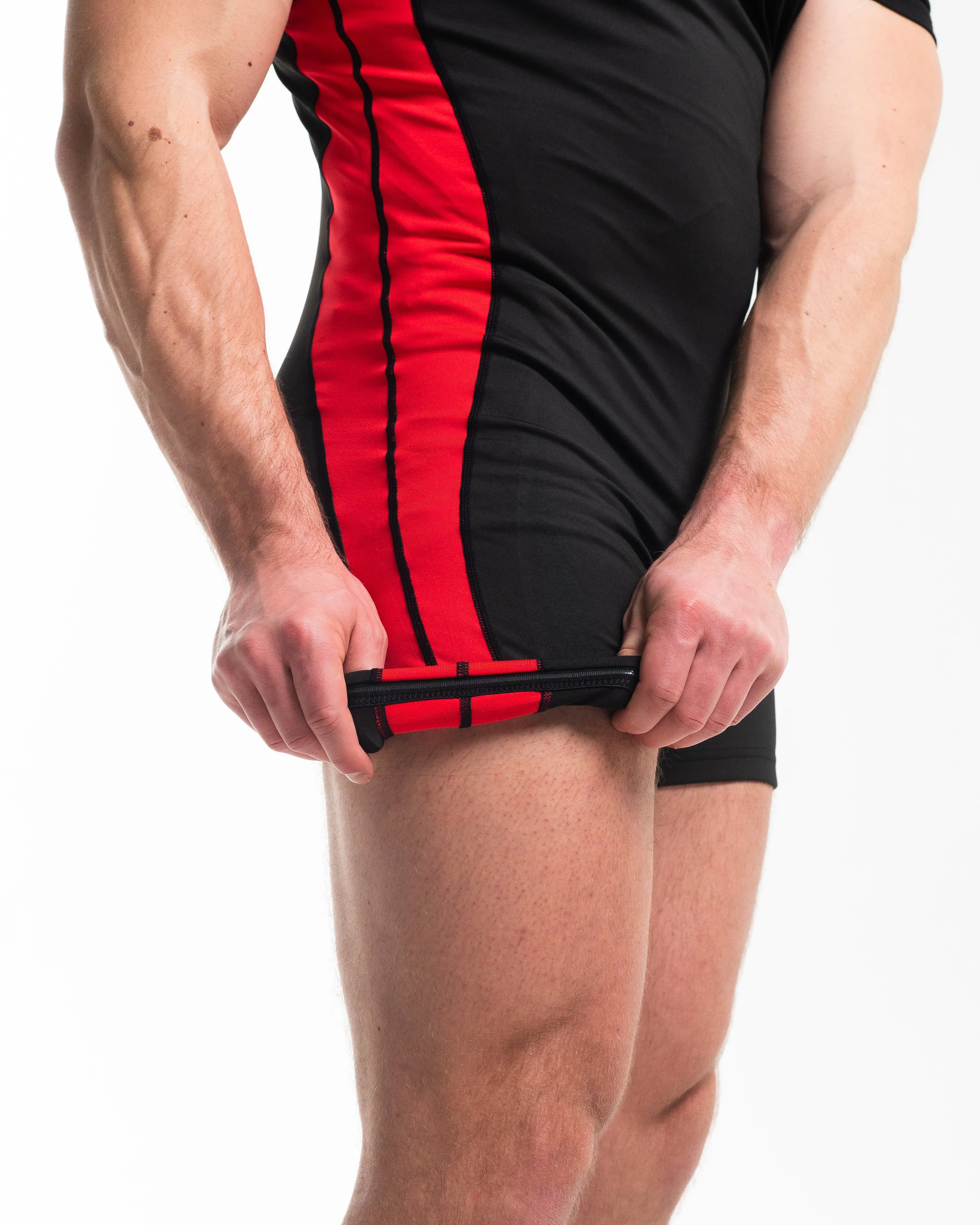 Luno Men's Singlet - Red Dawn