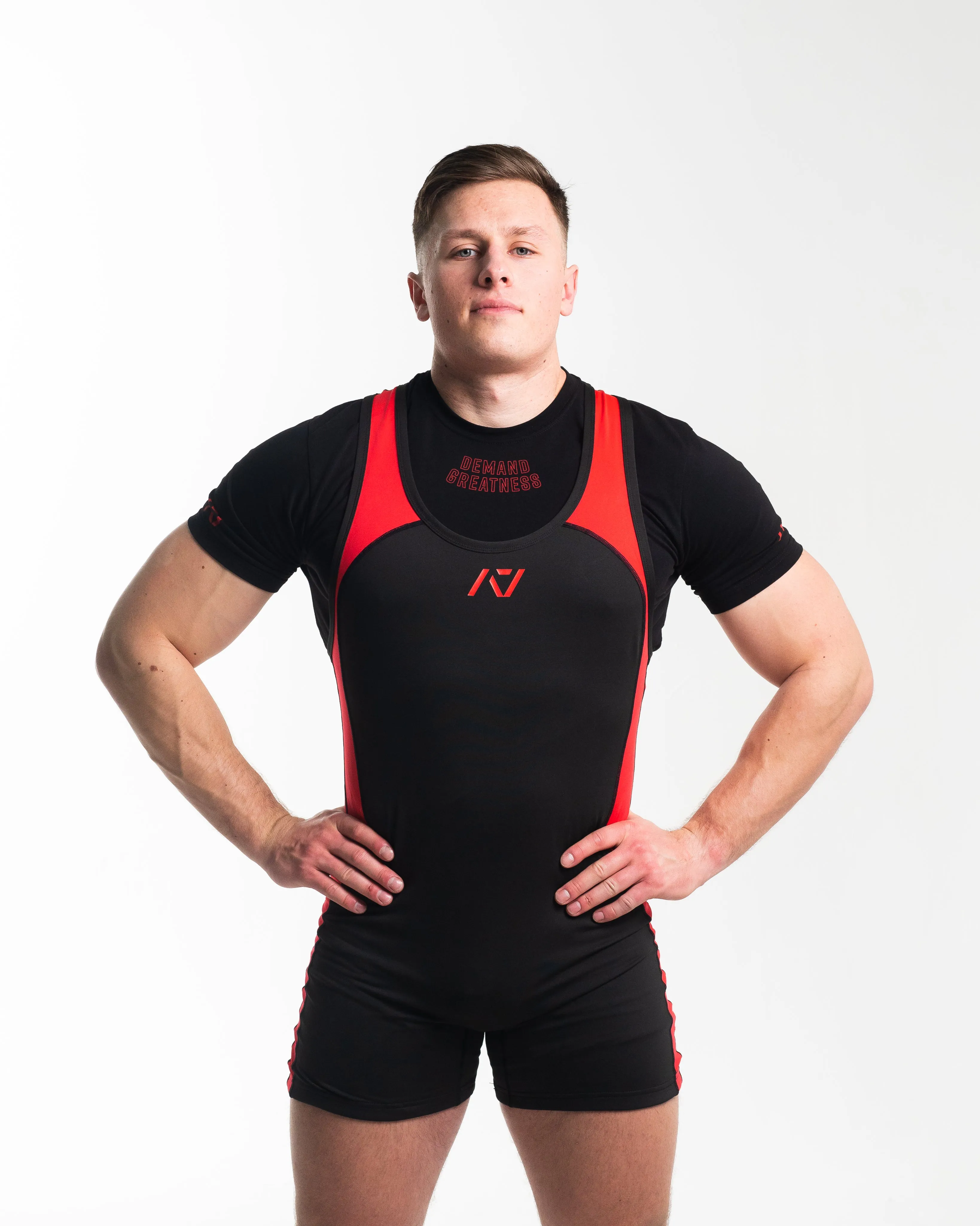 Luno Men's Singlet - Red Dawn