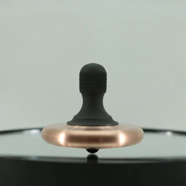 M3 - Brushed Copper & Blacked Out Stainless Stainless Steel Spin Top