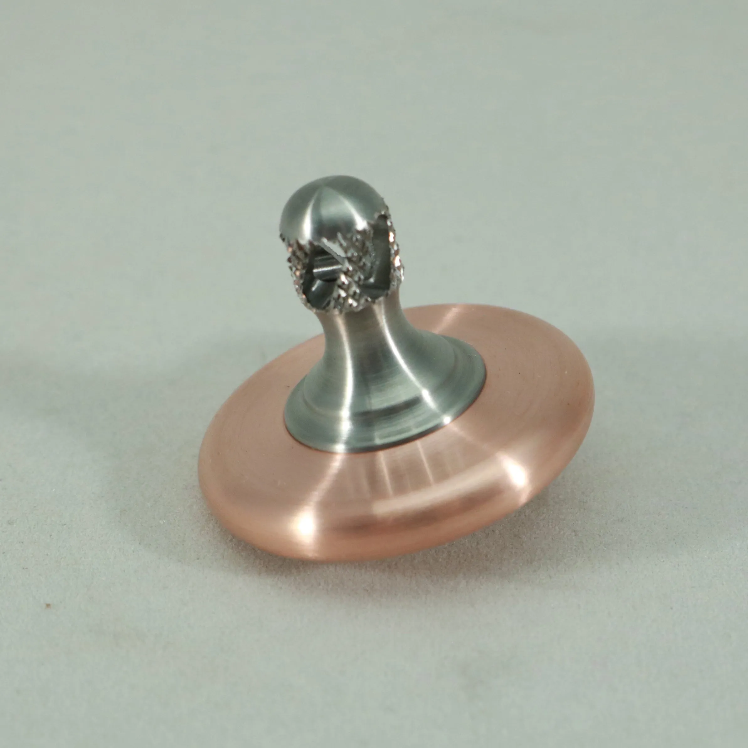 M3 - Brushed Copper & Stainless Steel Spin Top SG