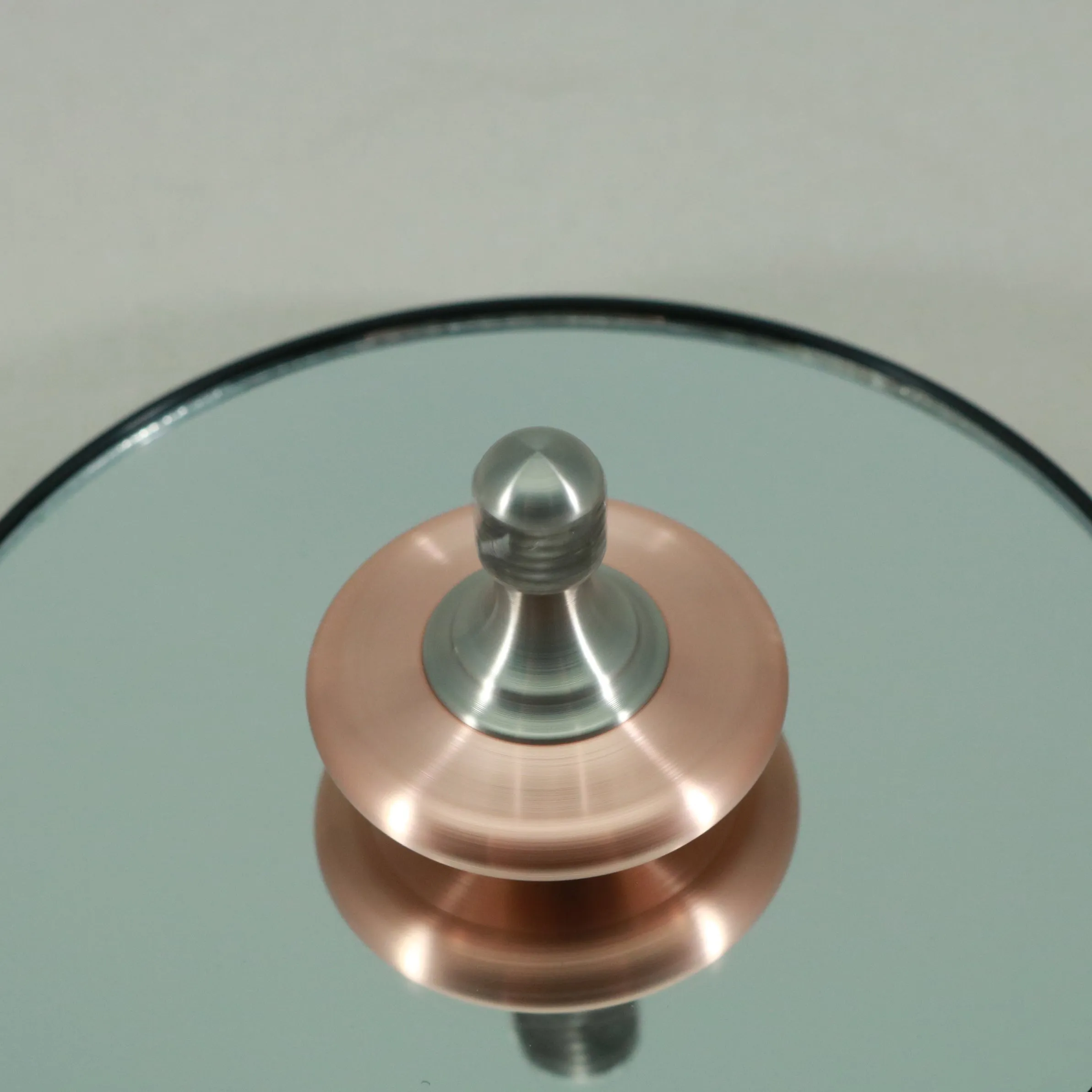 M3 - Brushed Copper & Stainless Steel Spin Top SG