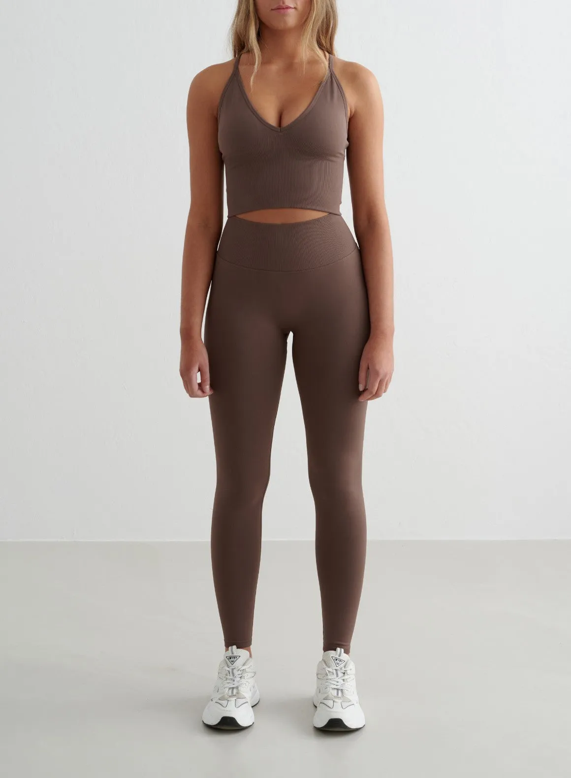 Macchiato Shape Seamless Cross Back Bralette