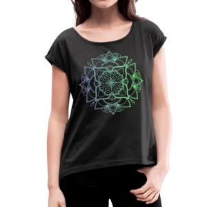 Mandala Roll Cuff Tee