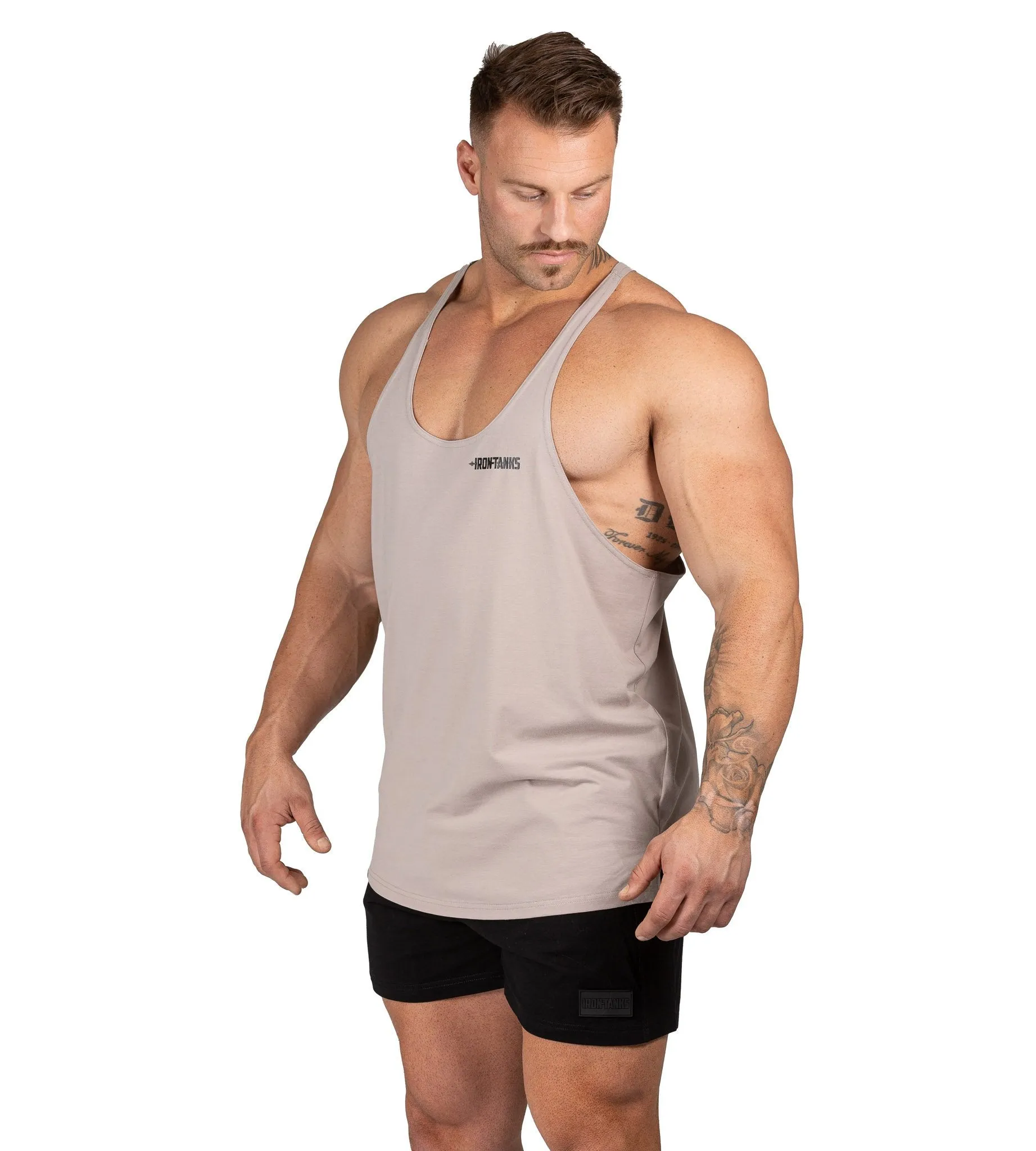 Marauder Stringer Singlet II - Bone