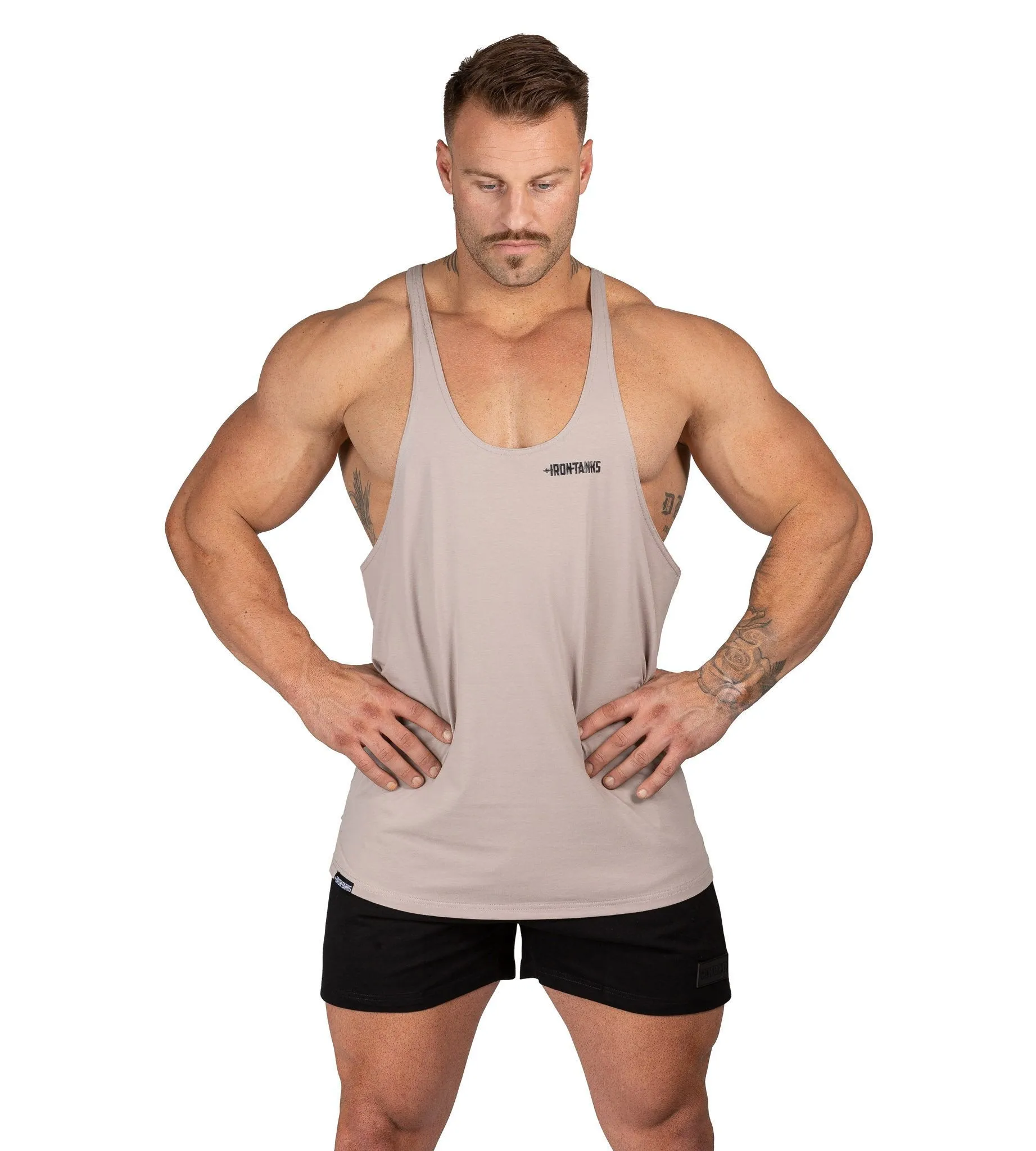 Marauder Stringer Singlet II - Bone