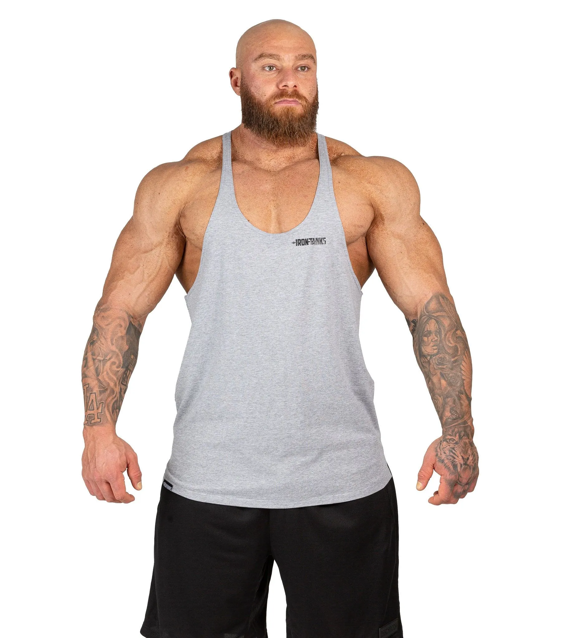 Marauder Stringer Singlet II - Marle Grey