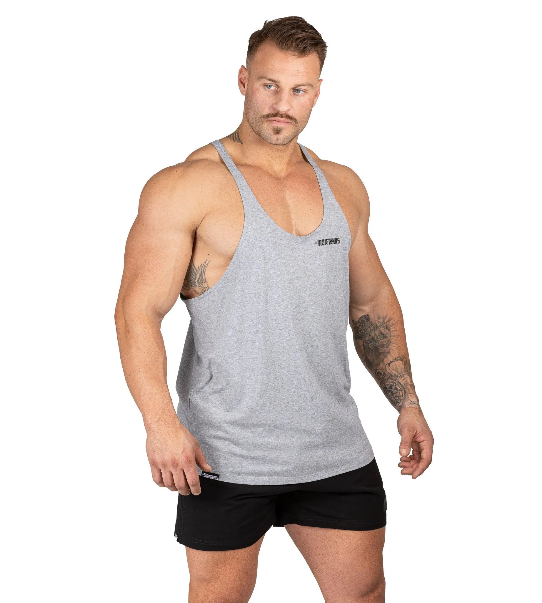 Marauder Stringer Singlet II - Marle Grey