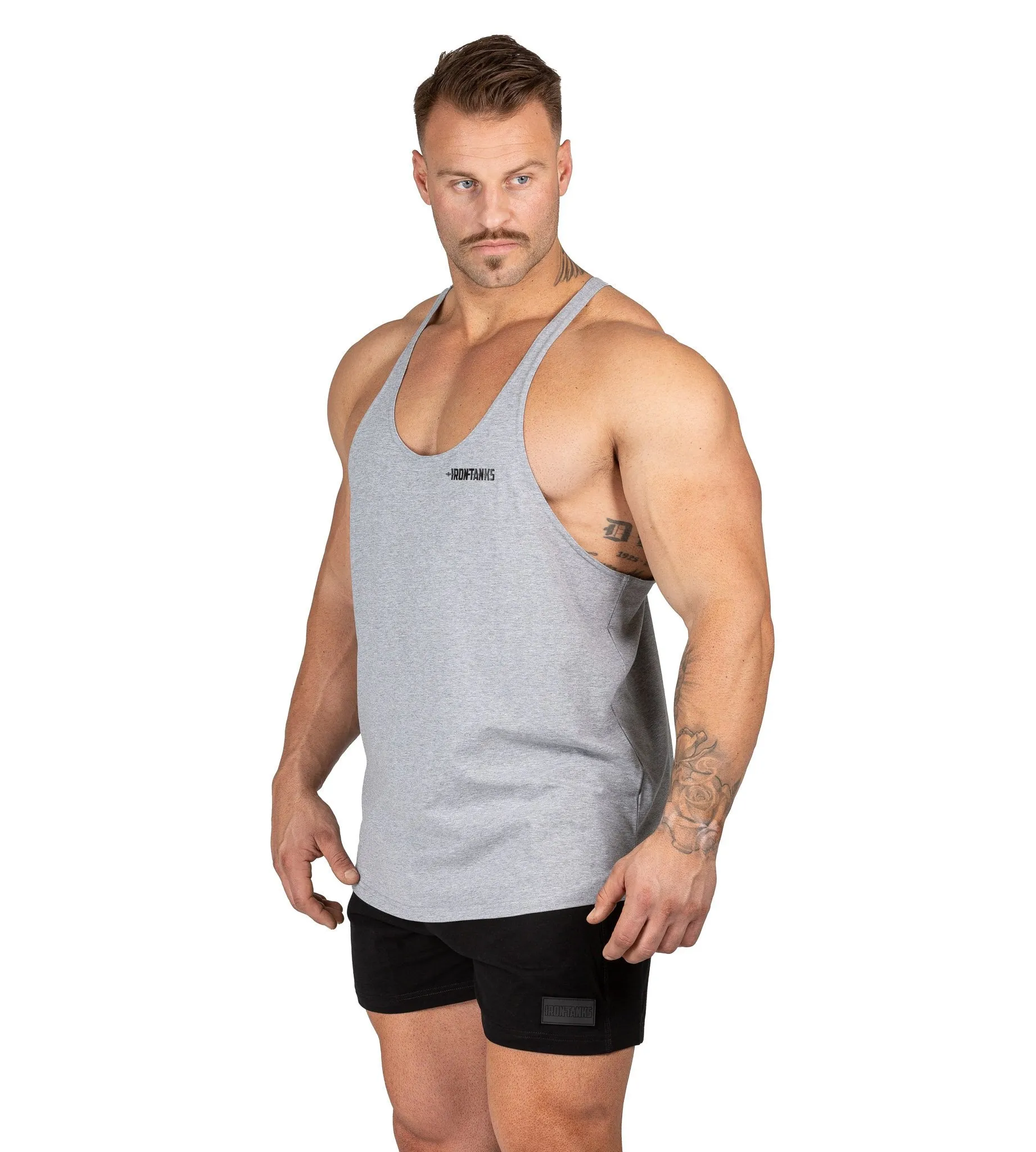 Marauder Stringer Singlet II - Marle Grey