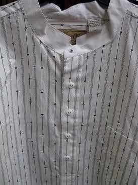 Men's Western Shirt Collection: Scully Rangewear Tombstone Band Collar