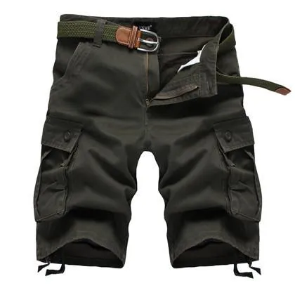Multi Pocket Utility Style Shorts