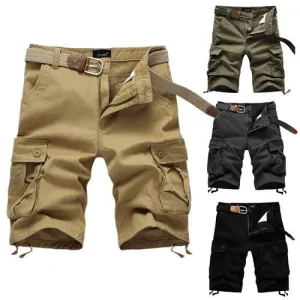 Multi Pocket Utility Style Shorts