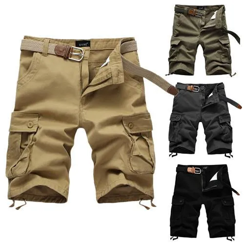 Multi Pocket Utility Style Shorts