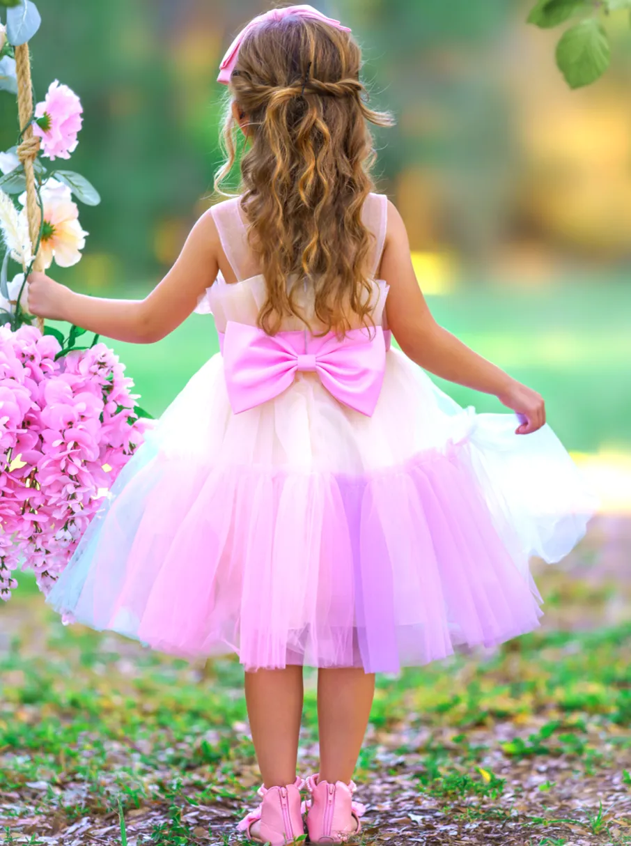 My Pastel Dream Belted Tutu Dress