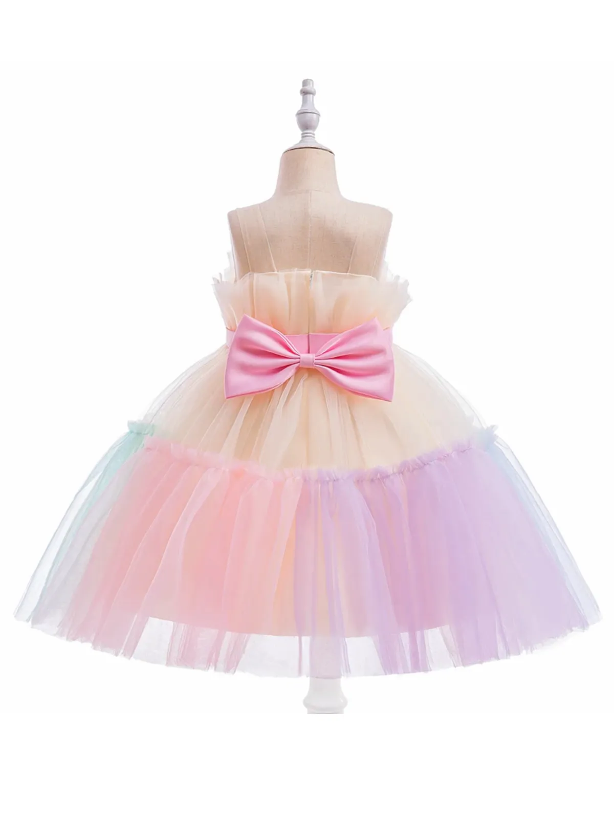 My Pastel Dream Belted Tutu Dress