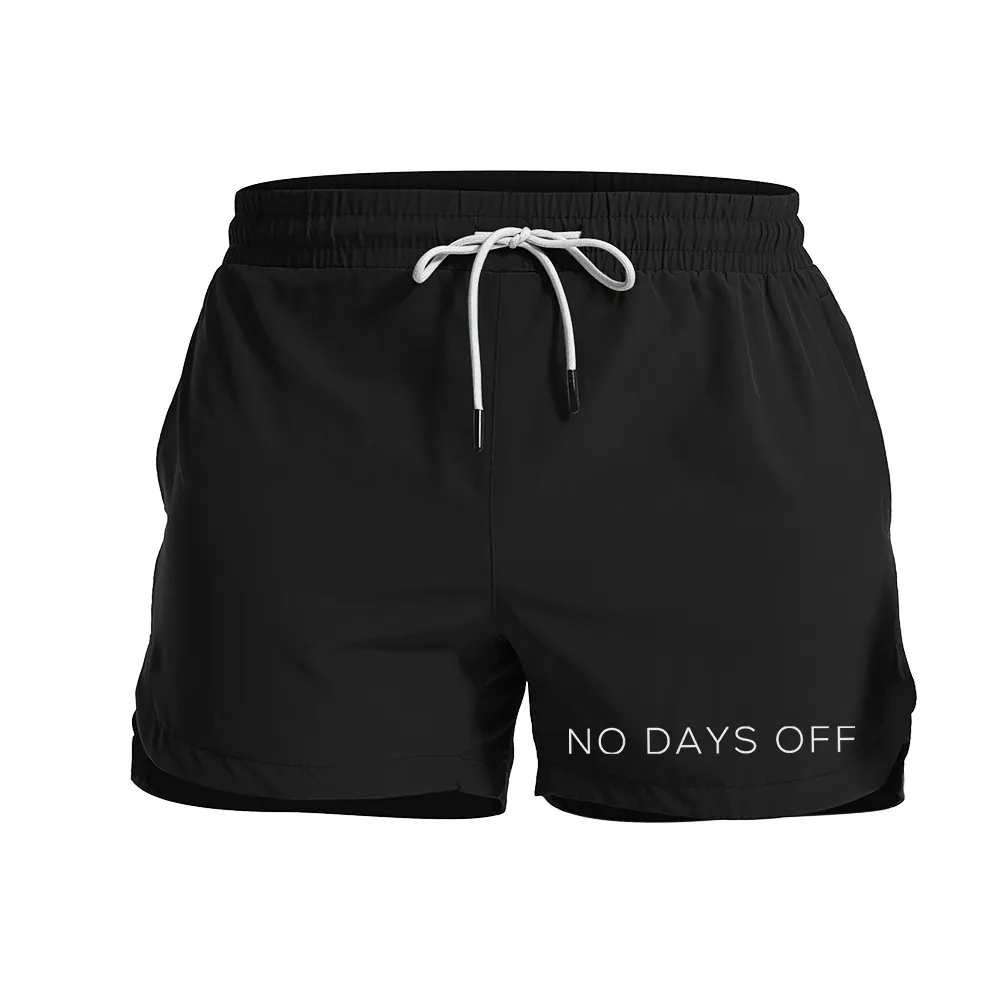 No Days Off Graphic Shorts