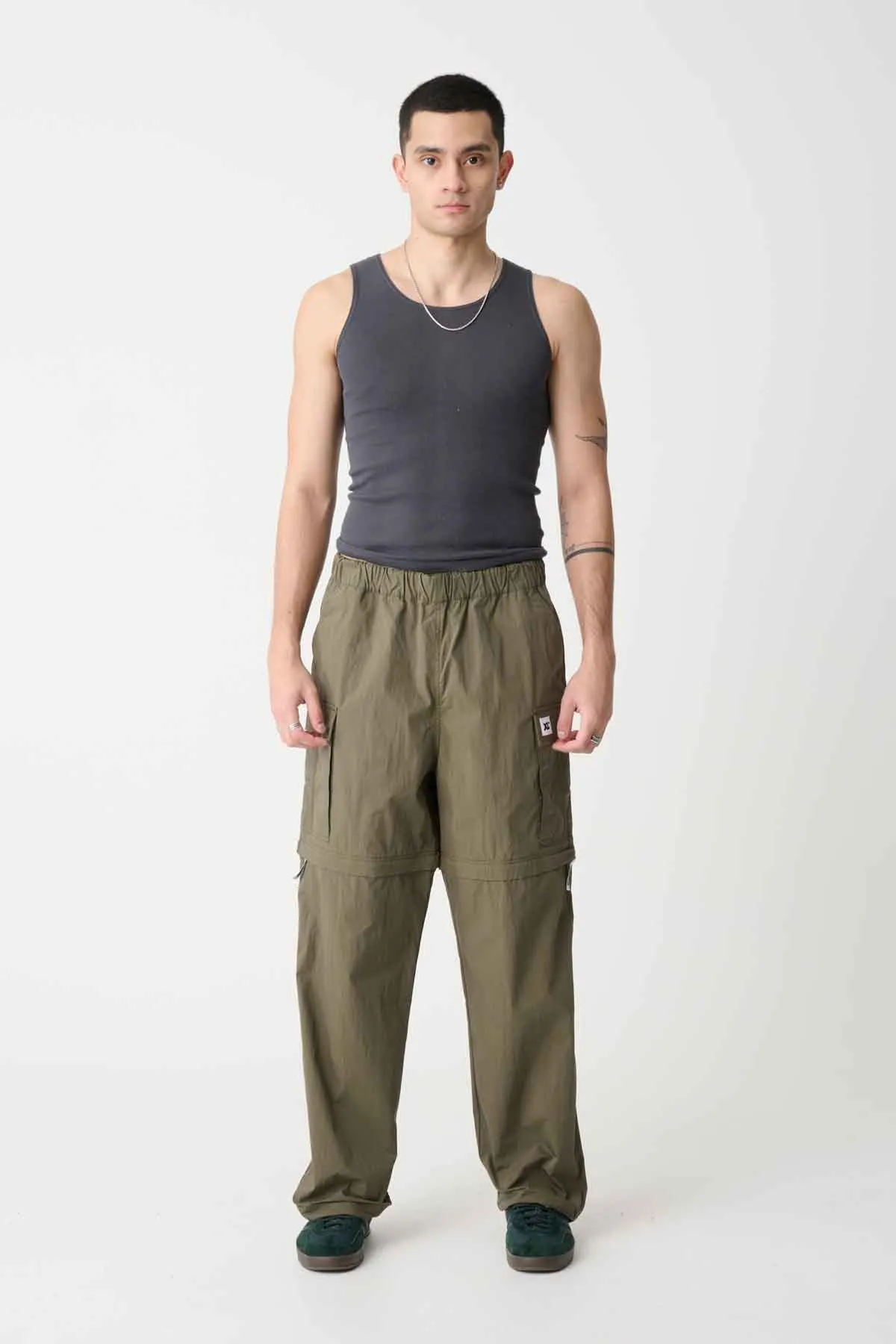 NYCO CARGO CONVERTIBLE PANT - ARMY