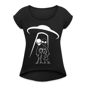 OBDUCTION Women's Roll Cuff T-Shirt