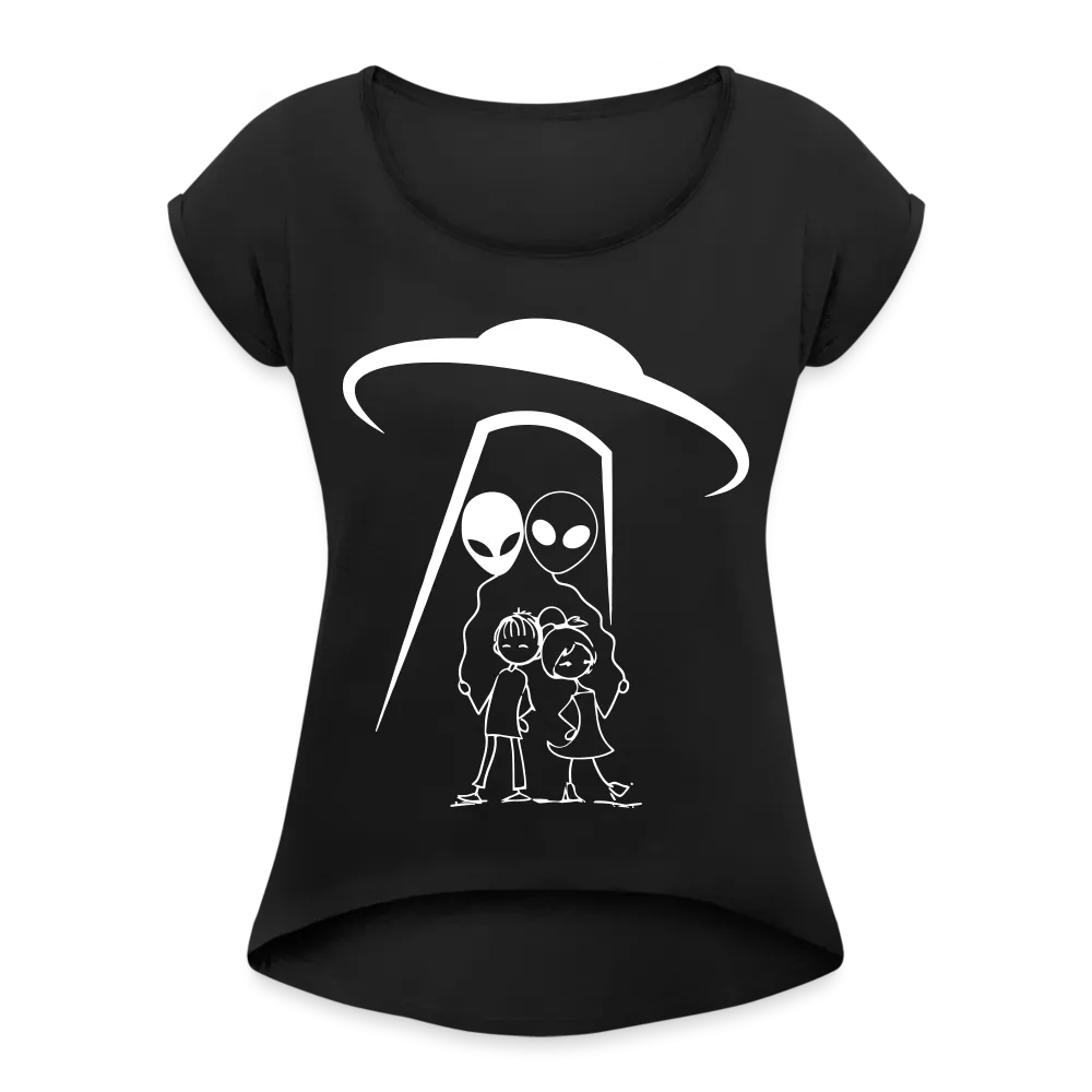 OBDUCTION Women's Roll Cuff T-Shirt
