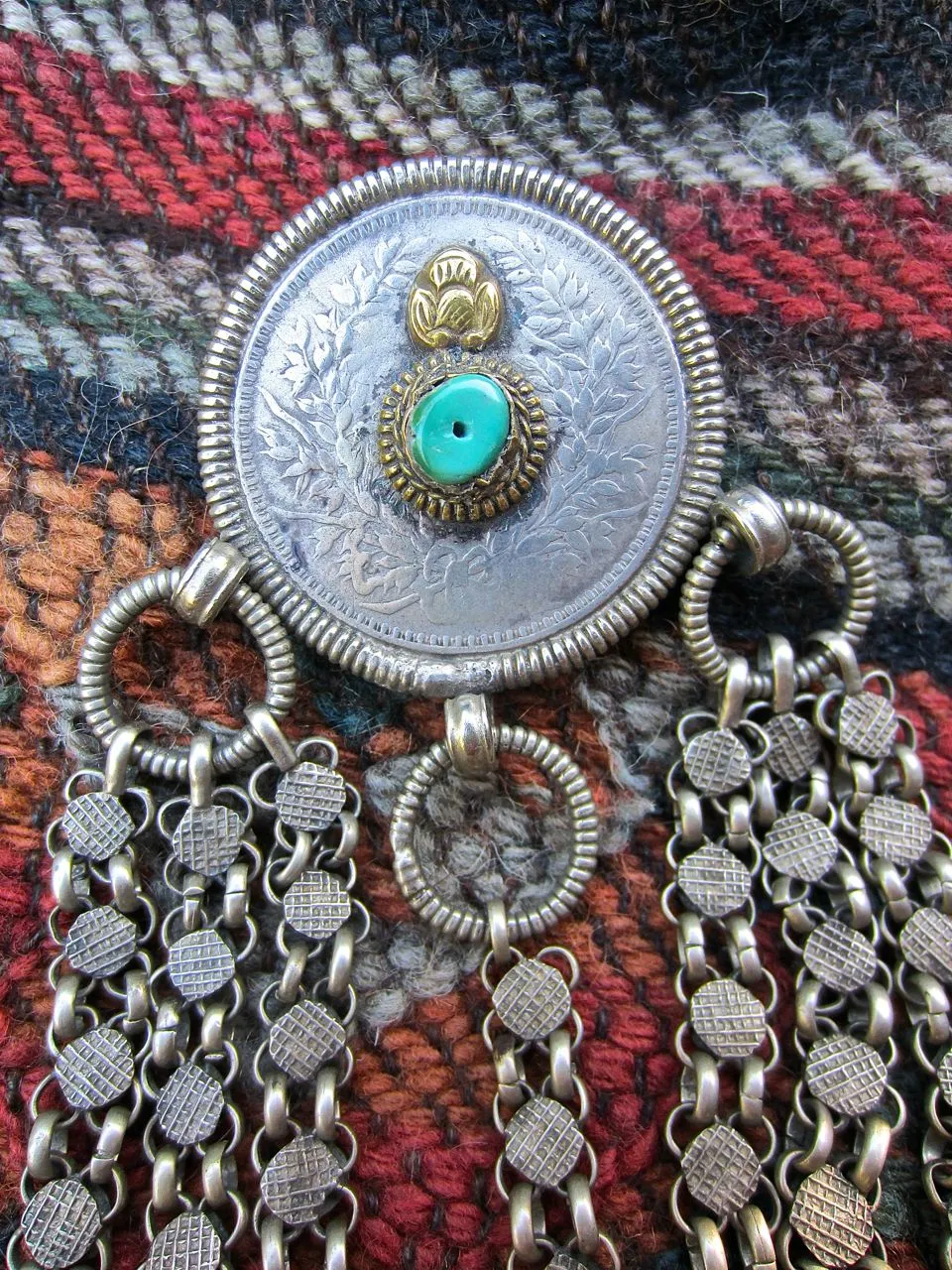 Rare Silver Coma/Fibula from Bhutan