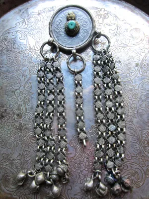 Rare Silver Coma/Fibula from Bhutan