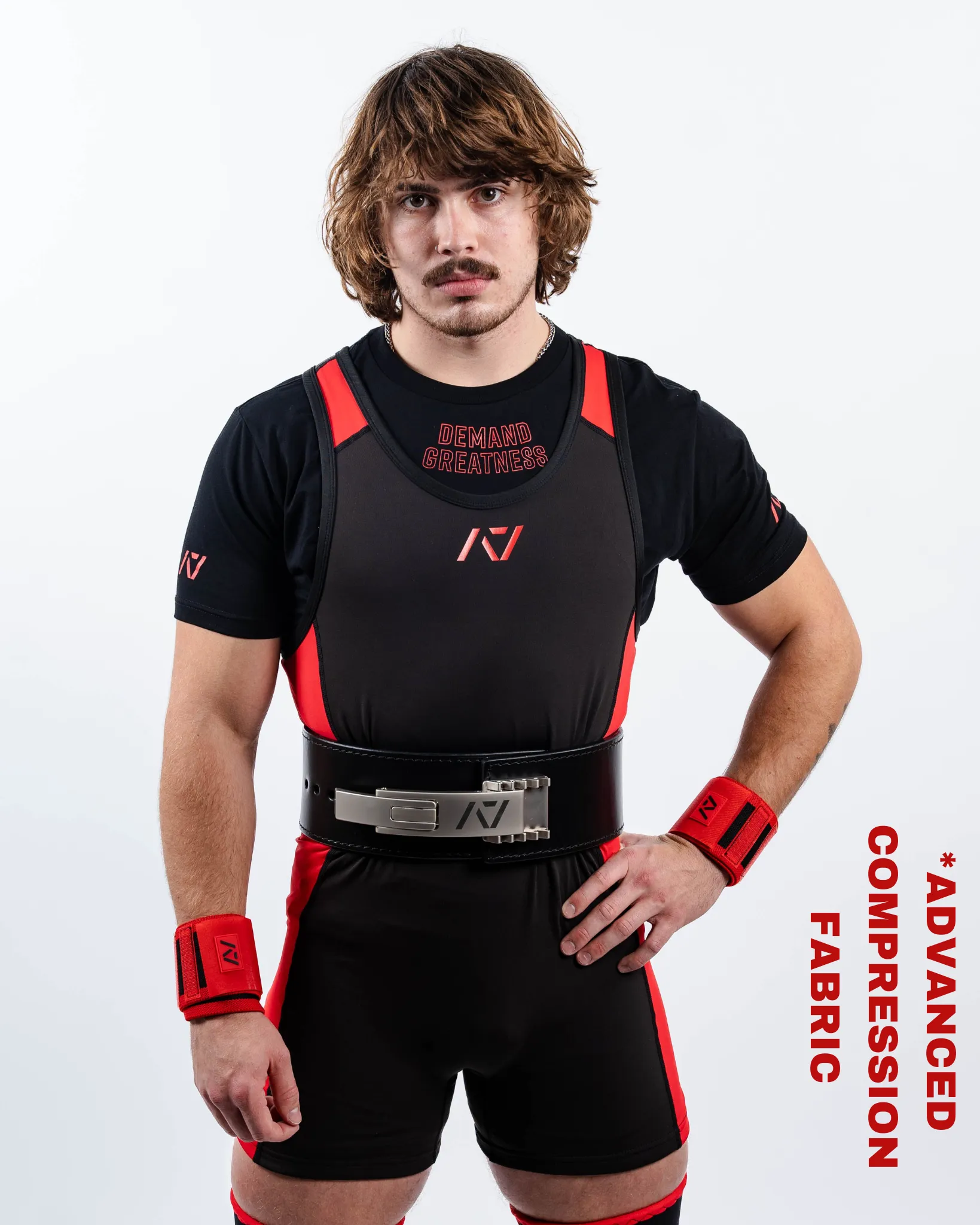 Rausch Men's Singlet - IPF Approved - Red Dawn