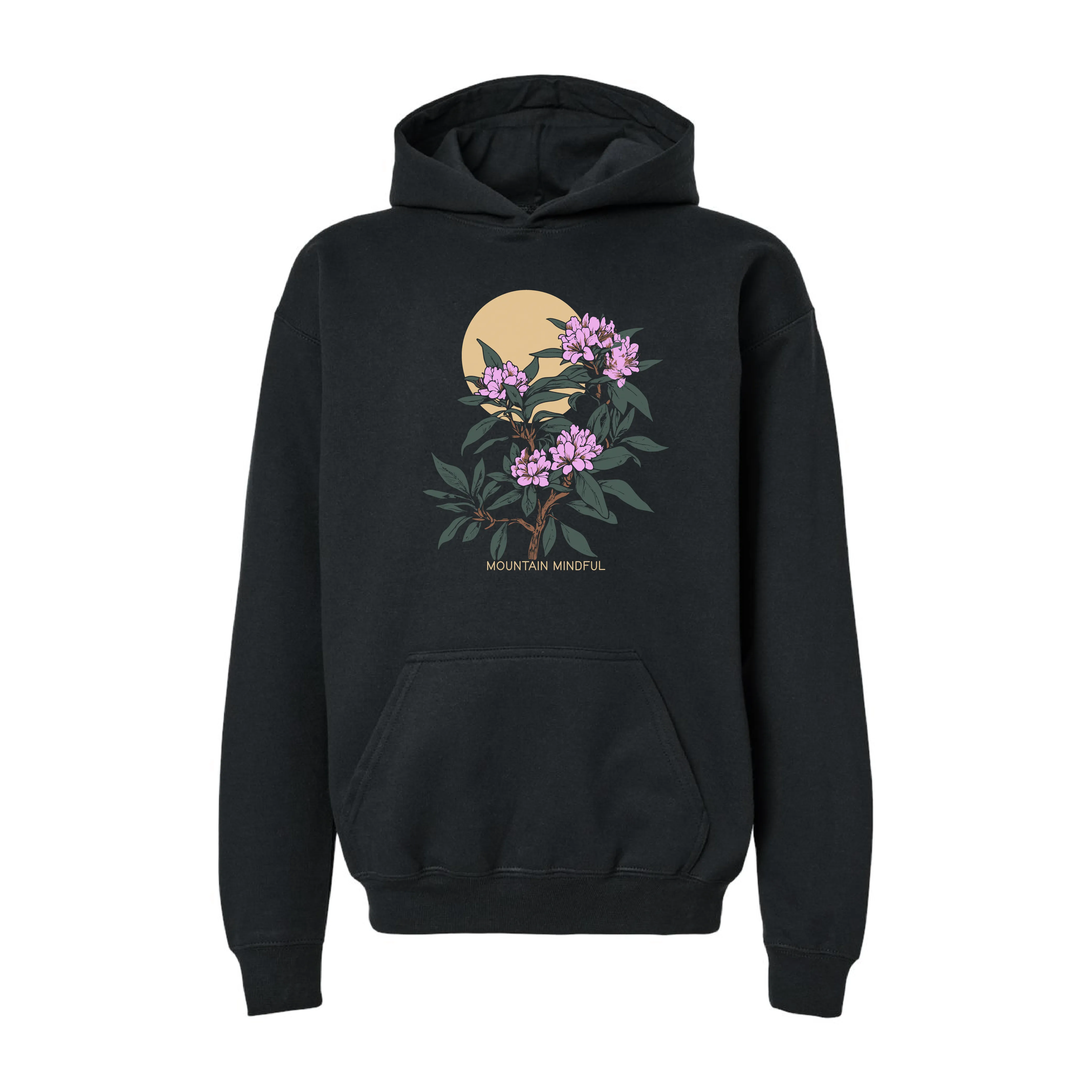 Rhododendron Moon Hoodie