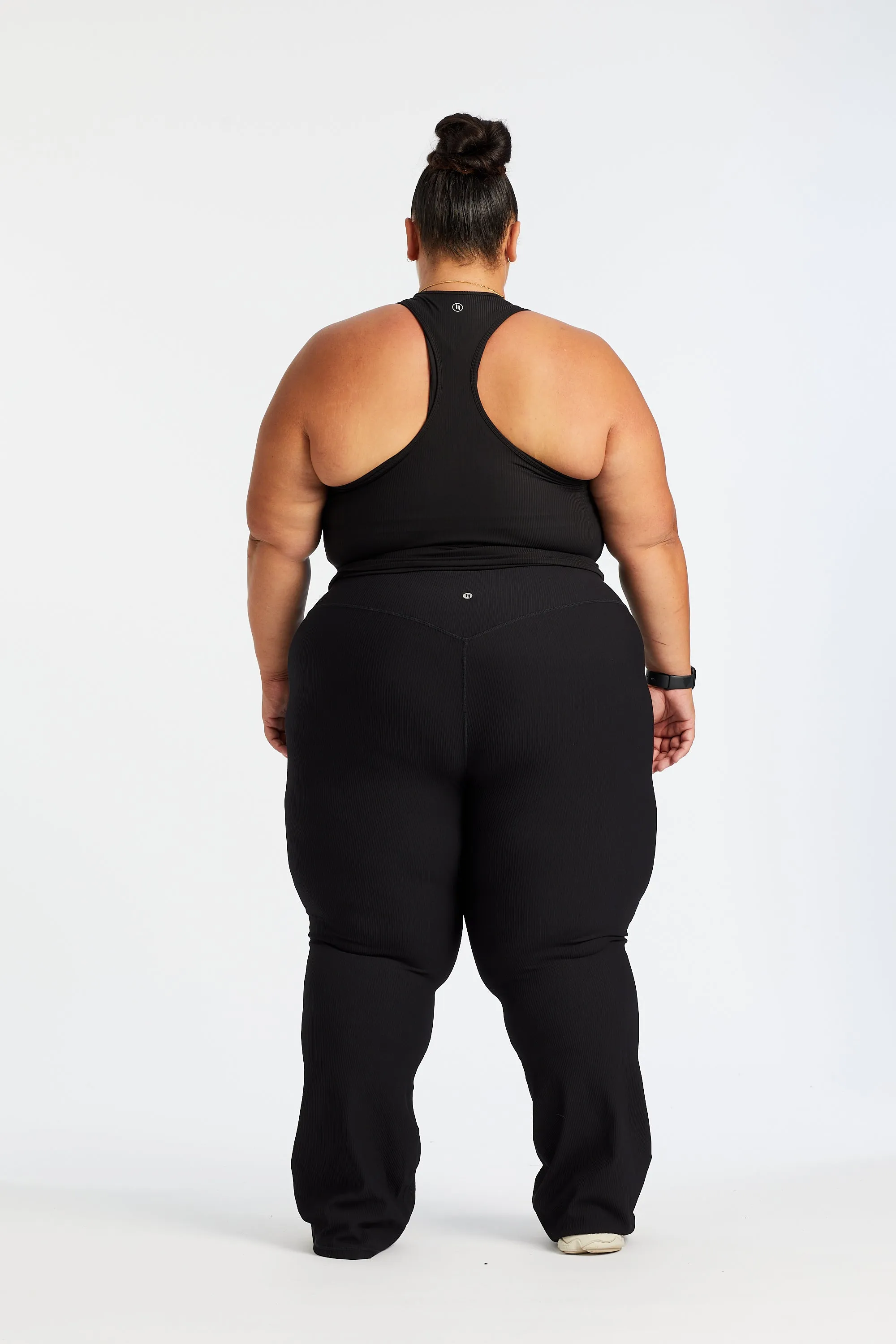RIB RACERBACK SINGLET ONYX
