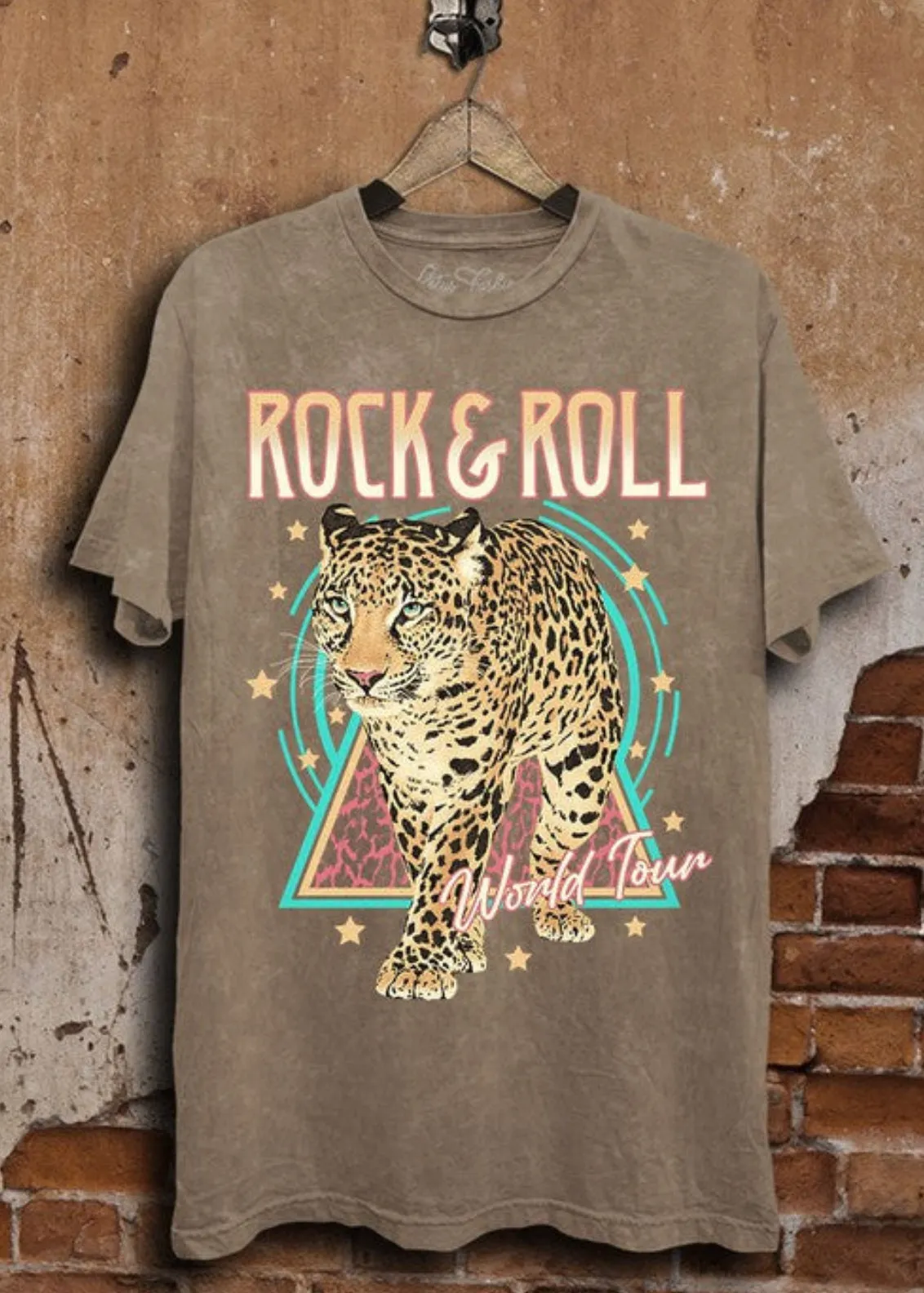 Rock & Roll World Tour Graphic Top