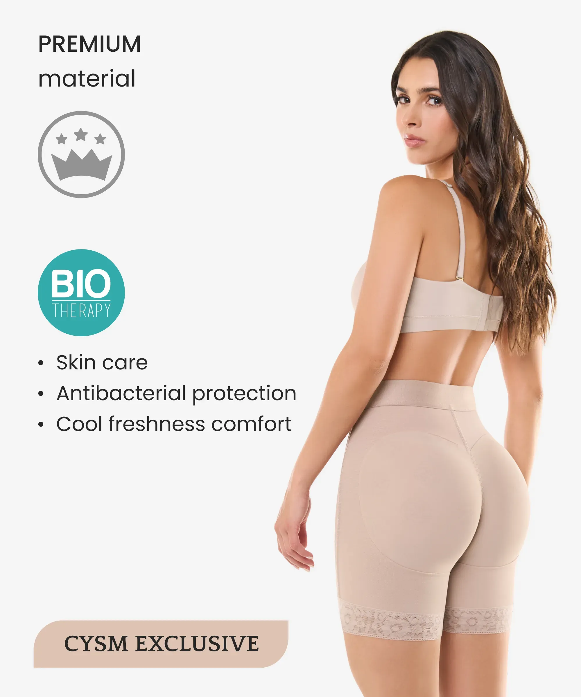 Rose Hook closure Shorts 3-Pack in style 255