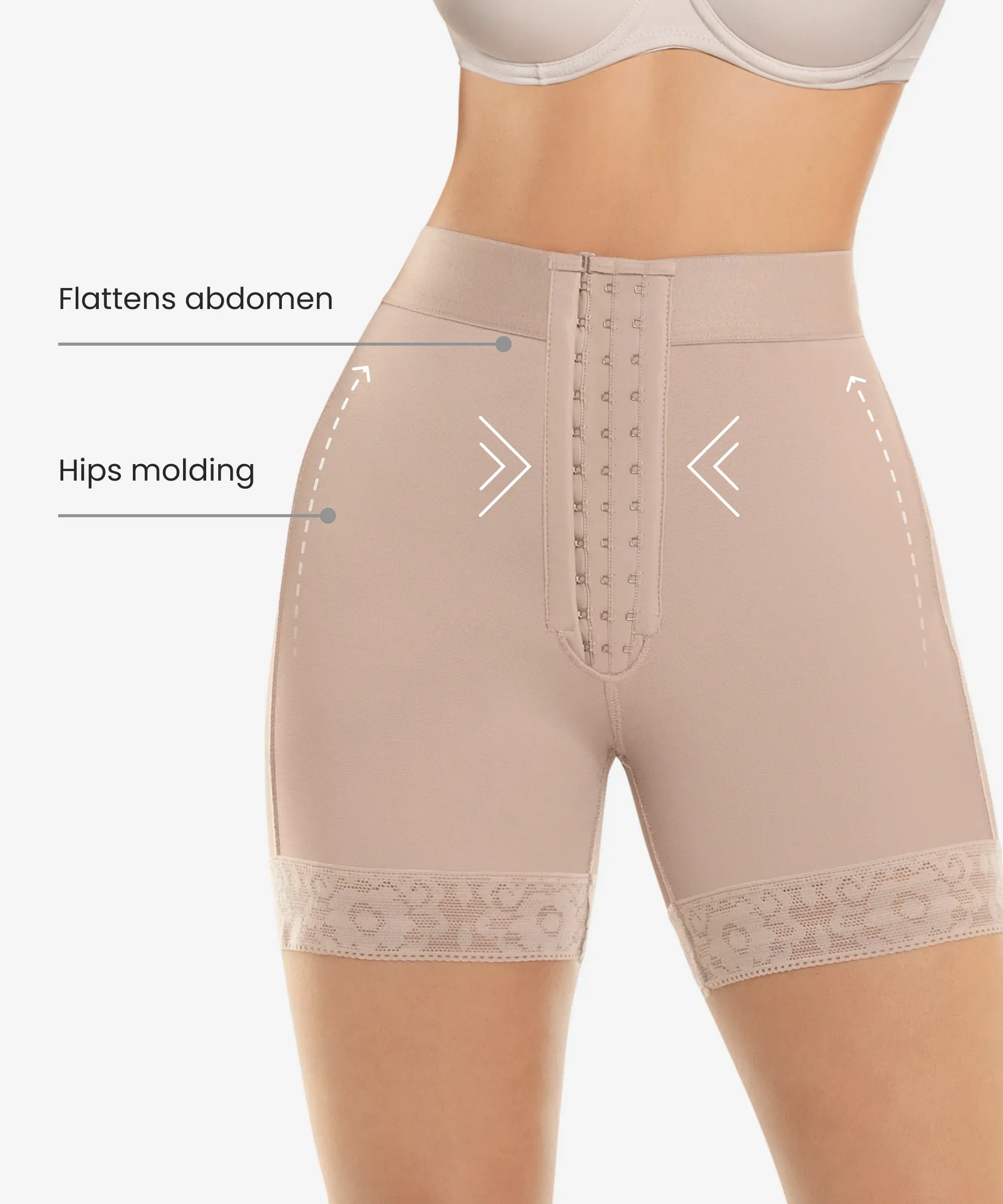 Rose Hook closure Shorts 3-Pack in style 255