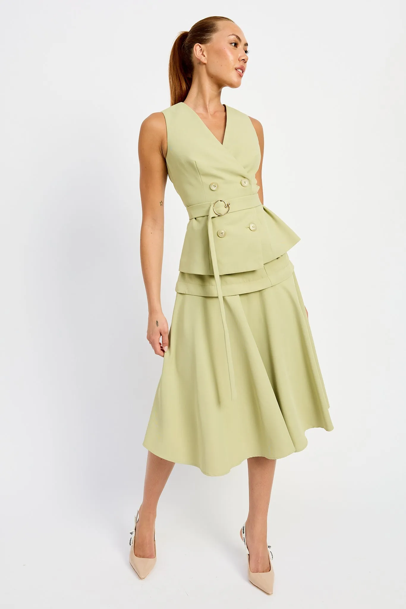 Ryleigh Belted Vest