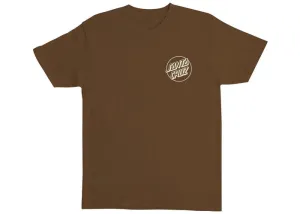 Santa Cruz Opus Dot T-Shirt Silt/White