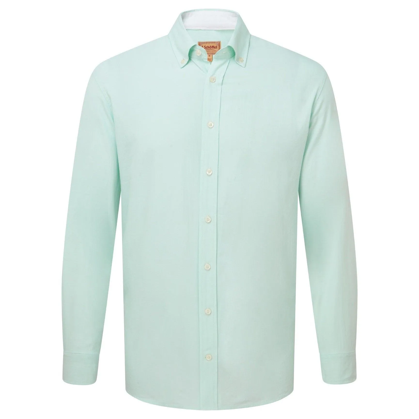 Schoffel Mens Titchwell Tailored Shirt - Pale blue or mint