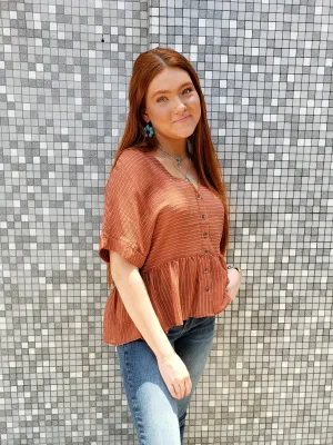 Selma Top: Copper
