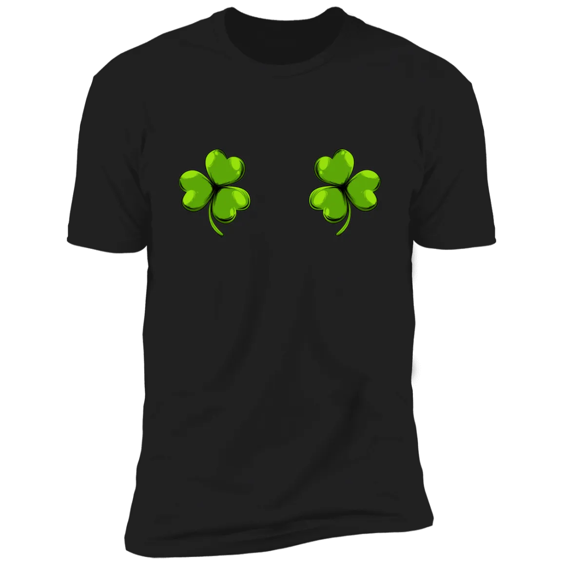 Shamrock Inspector & Shamrocks St Patrick's Day Drinking Black Shirts