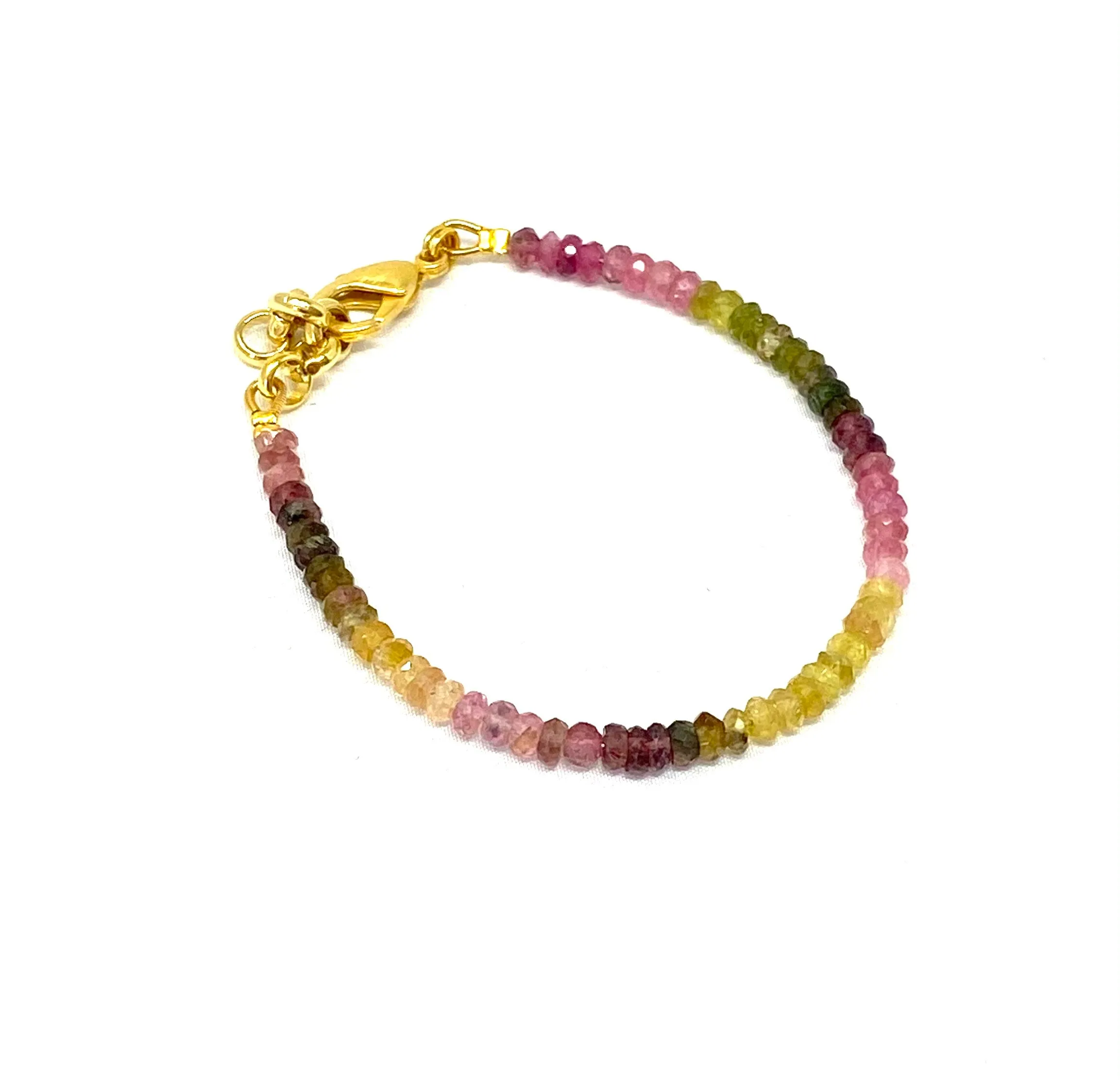 Single Strand Gemstone Bracelets