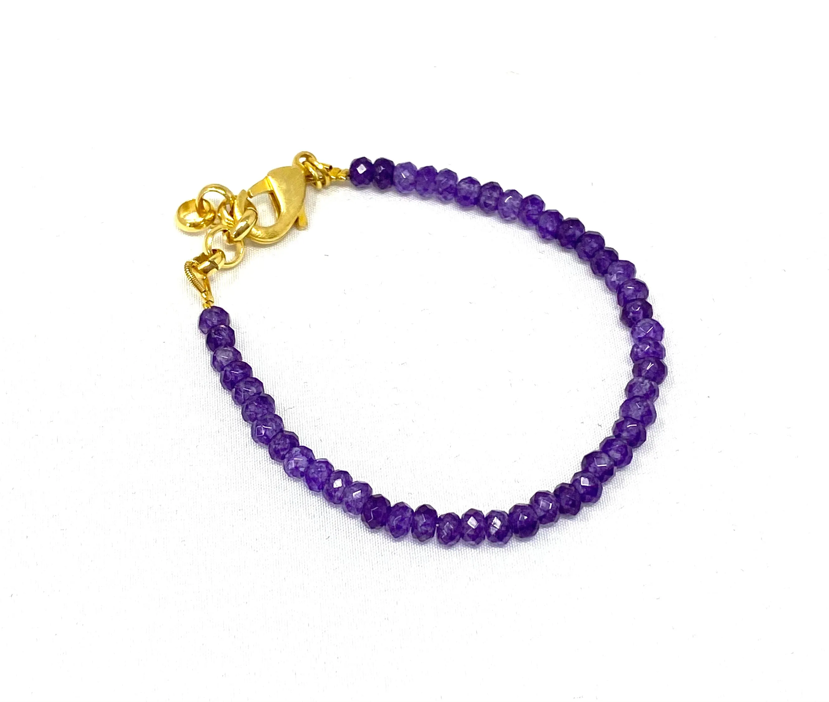 Single Strand Gemstone Bracelets
