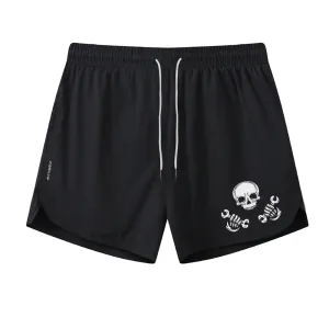 Skeleton Repairman Graphic Shorts