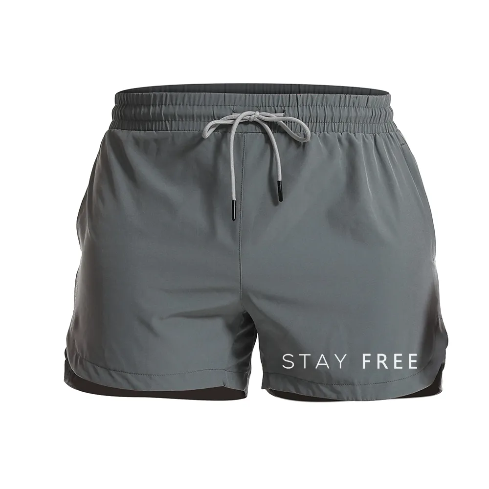 Stay Free Graphic Shorts