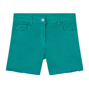 Stella McCartney Kids Embroidered Strawberry Shorts