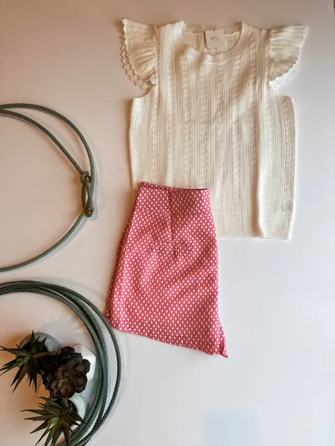 The Basically Bubblegum Pink Pattern Shorts