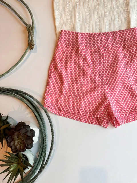The Basically Bubblegum Pink Pattern Shorts