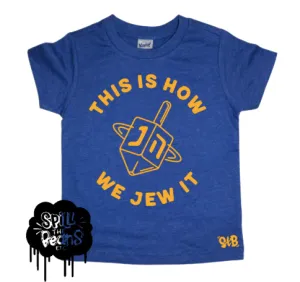 This is How we Jew it Hanukkah Tee Shirt