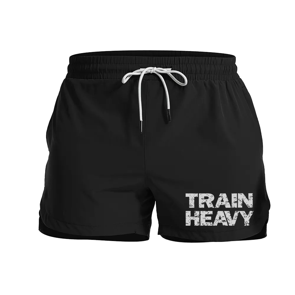 Train Heavy Graphic Shorts